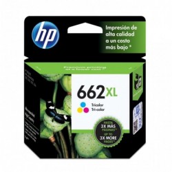Tinta HP Original 662XL Color