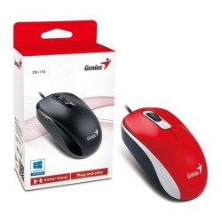 Mouse Genius DX110 Rojo
