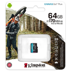 Microsd 64gb Canvas go Plus...